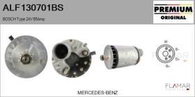 BOSCH ALF130701BS - ALT NUEVO ORIG. BOSCH Type 24V 85Amp