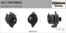 DELCO REMY ALF720106DS - ALT NUEVO ORIG. DELCOREMY Type 12V 50Amp PR4