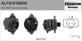DELCO REMY ALF610106DS - ALT NUEVO ORIG. DELCOREMY Type 12V 70Amp PR6