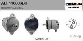 DELCO REMY ALF110606DS - ALT NUEVO ORIG. DELCOREMY Type 24V 45Amp