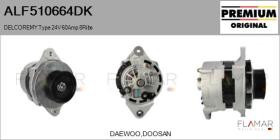 DELCO REMY KOREA ALF510664DK - ALT NUEVO ORIG. DELCOREMY Type 24V 60Amp PR8