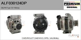 DELPHI KOREA ALF030124DP - ALT NUEVO ORIG. DELPHI Type 12V 100Amp