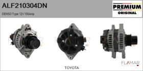 DENSO ALF210304DN - ALT NUEVO ORIG. DENSO Type 12V 100Amp