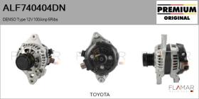 DENSO ALF740404DN - ALT NUEVO ORIG. DENSO Type 12V 100Amp PFR6