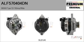 DENSO ALF570404DN - ALT NUEVO ORIG. DENSO Type 12V 100Amp PR5