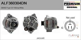 DENSO ALF360304DN - ALT NUEVO ORIG. DENSO Type 12V 100Amp PR5