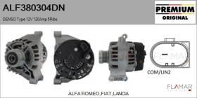 DENSO ALF380304DN - ALT NUEVO ORIG. DENSO Type 12V 120Amp PFR5