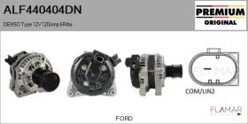 DENSO ALF440404DN - ALT NUEVO ORIG. DENSO Type 12V 120Amp PFR6