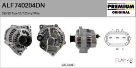 DENSO ALF740204DN - ALT NUEVO ORIG. DENSO Type 12V 120Amp PR7