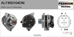 DENSO ALF850104DN - ALT NUEVO ORIG. DENSO Type 12V 130Amp PFR5