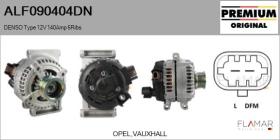 DENSO ALF090404DN - ALT NUEVO ORIG. DENSO Type 12V 140Amp PR6