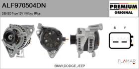 DENSO ALF970504DN - ALT NUEVO ORIG. DENSO Type 12V 140Amp PR6