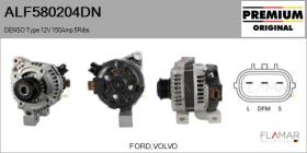 DENSO ALF580204DN - ALT NUEVO ORIG. DENSO Type 12V 150Amp PFR5