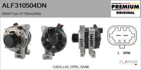 DENSO ALF310504DN - ALT NUEVO ORIG. DENSO Type 12V 150Amp PFR6