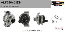 DENSO ALF560404DN - ALT NUEVO ORIG. DENSO Type 12V 150Amp PFR6