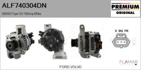 DENSO ALF740304DN - ALT NUEVO ORIG. DENSO Type 12V 150Amp PFR6