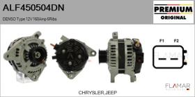 DENSO ALF450504DN - ALT NUEVO ORIG. DENSO Type 12V 160Amp PR6