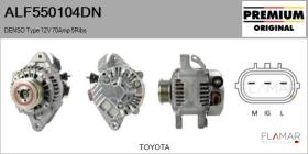 DENSO ALF550104DN - ALT NUEVO ORIG. DENSO Type 12V 70Amp PFR5