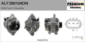 DENSO ALF390104DN - ALT NUEVO ORIG. DENSO Type 12V 70Amp PR4