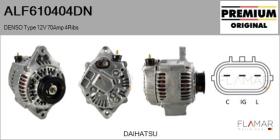 DENSO ALF610404DN - ALT NUEVO ORIG. DENSO Type 12V 70Amp PR4