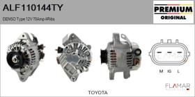 TOYOTA ALF110144TY - ALT NUEVO ORIG. DENSO Type 12V 70Amp PR4