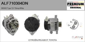 DENSO ALF710304DN - ALT NUEVO ORIG. DENSO Type 12V 70Amp PR6