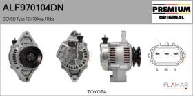 DENSO ALF970104DN - ALT NUEVO ORIG. DENSO Type 12V 70Amp PV1