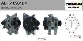 DENSO ALF510304DN - ALT NUEVO ORIG. DENSO Type 12V 80Amp