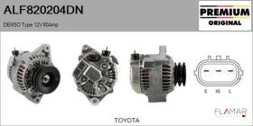 DENSO ALF820204DN - ALT NUEVO ORIG. DENSO Type 12V 80Amp