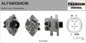 DENSO ALF040304DN - ALT NUEVO ORIG. DENSO Type 12V 80Amp PR6