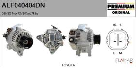 DENSO ALF040404DN - ALT NUEVO ORIG. DENSO Type 12V 80Amp PR7