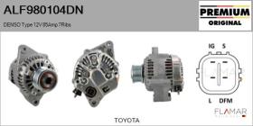 DENSO ALF980104DN - ALT NUEVO ORIG. DENSO Type 12V 85Amp PFR7