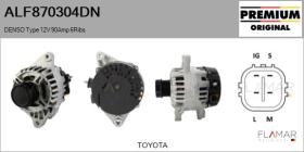 DENSO ALF870304DN - ALT NUEVO ORIG. DENSO Type 12V 90Amp PFR6