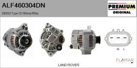DENSO ALF460304DN - ALT NUEVO ORIG. DENSO Type 12V 90Amp PR5