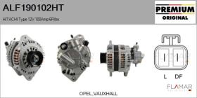 HITACHI ALF190102HT - ALT NUEVO ORIG. HITACHI Type 12V 100Amp PR6
