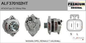 HITACHI ALF370102HT - ALT NUEVO ORIG. HITACHI Type 12V 135Amp PR7