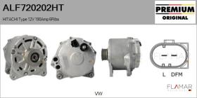 HITACHI ALF720202HT - ALT NUEVO ORIG. HITACHI Type 12V 190Amp PR6