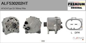 HITACHI ALF530202HT - ALT NUEVO ORIG. HITACHI Type 12V 190Amp PR7