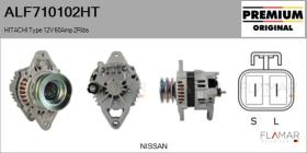 HITACHI ALF710102HT - ALT NUEVO ORIG. HITACHI Type 12V 60Amp