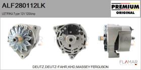 MAHLE ALF280112LK - ALT NUEVO ORIG. LETRIKA Type 12V