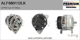 MAHLE ALF680112LK - ALT NUEVO ORIG. LETRIKA Type 12V 100Amp