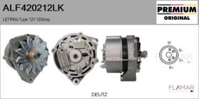 MAHLE ALF420212LK - ALT NUEVO ORIG. LETRIKA Type 12V 120Amp
