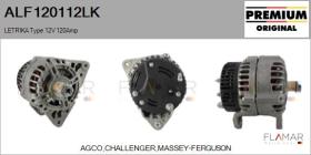 MAHLE ALF120112LK - ALT NUEVO ORIG. LETRIKA Type 12V 120Amp