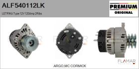 MAHLE ALF540112LK - ALT NUEVO ORIG. LETRIKA Type 12V 120Amp DP2