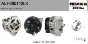 MAHLE ALF660112LK - ALT NUEVO ORIG. LETRIKA Type 12V 150Amp