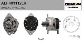 MAHLE ALF401112LK - ALT NUEVO ORIG. LETRIKA Type 12V 175Amp PR8