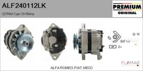 MAHLE ALF240112LK - ALT NUEVO ORIG. LETRIKA Type 12V 55Amp