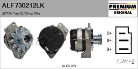 MAHLE ALF730212LK - ALT NUEVO ORIG. LETRIKA Type 12V 55Amp PV1