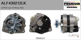 MAHLE ALF430212LK - ALT NUEVO ORIG. LETRIKA Type 12V 55Amp PV1