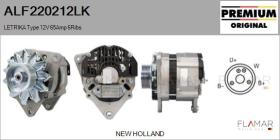 MAHLE ALF220212LK - ALT NUEVO ORIG. LETRIKA Type 12V 65Amp PR6